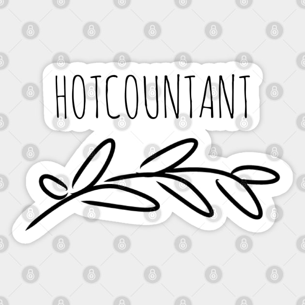 Hotcountant Sticker by coloringiship